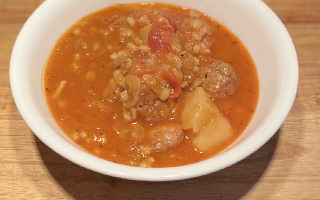 Chorizo Potato Stew 西班牙香肠土豆汤