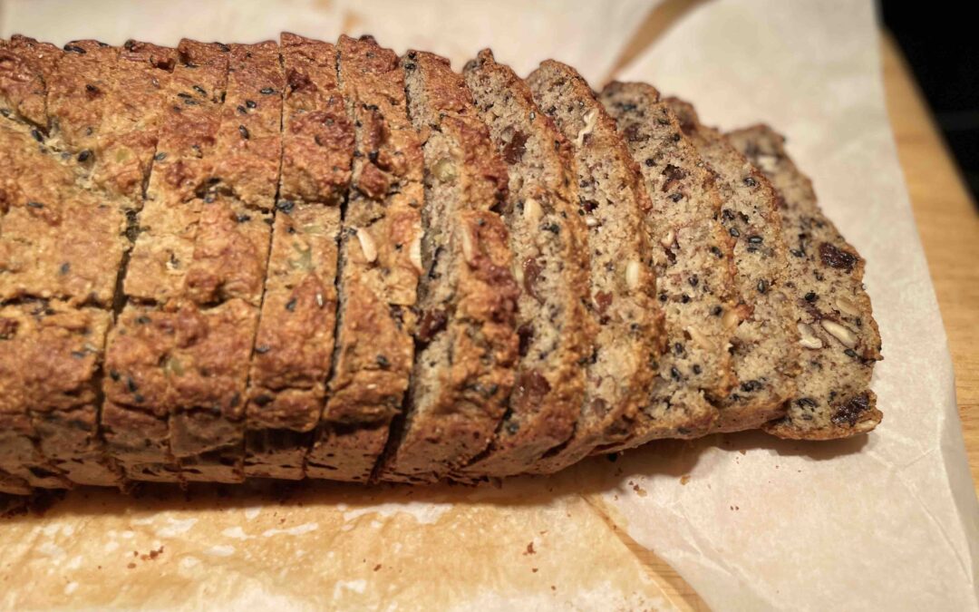 Keto Almond Flour Banana Bread 杏仁粉香蕉面包