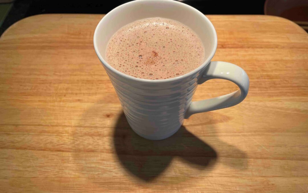 Homemade Healthier Hot Chocolate Milk 自制健康热巧克力奶
