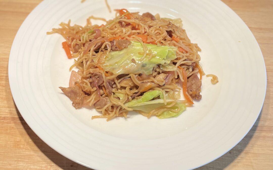 Japanese Stir Fry Noodles 日式炒面 (Yakisoba，焼きそば)