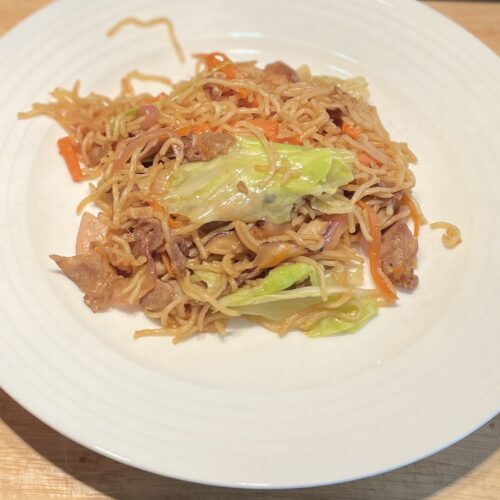 Japanese Fried Noodles 日式炒面 (Yakisoba,焼きそば)