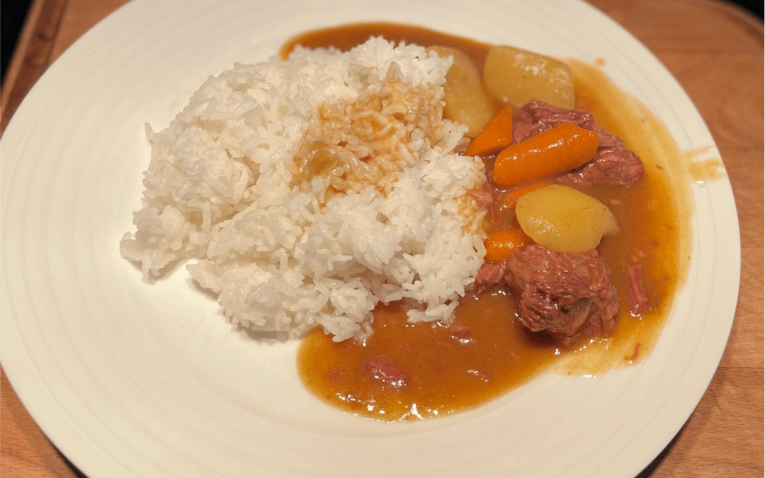 Beef Curry Rice (short-cut recipe)咖喱牛肉 (ビーフカレー)