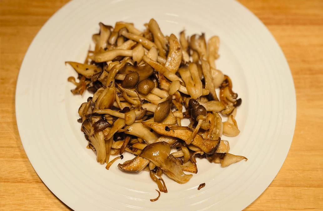 Pan Seared Mixed Mushrooms 干煸什锦蘑菇