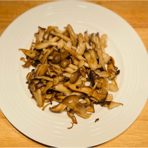 Pan Seared Mixed Mushrooms