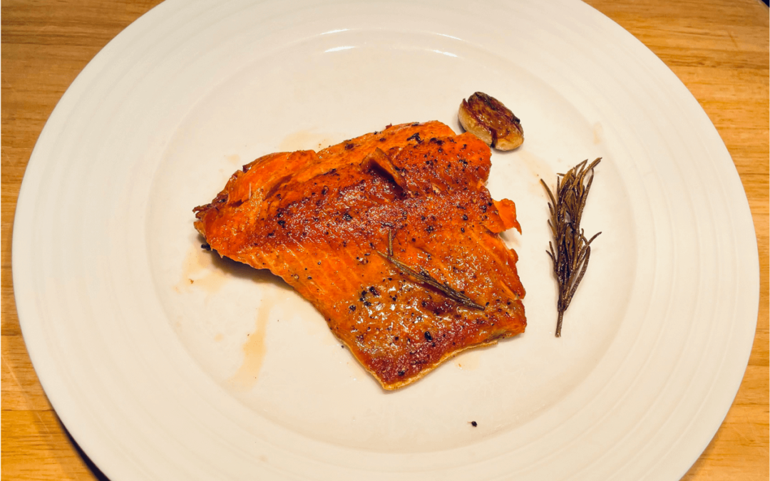 Pan Seared Salmon 香煎三文鱼