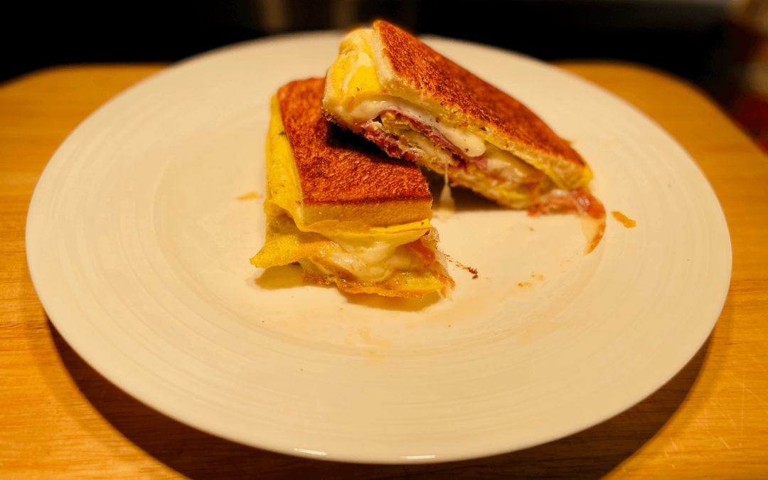 Cheese Egg Sandwich 芝士鸡蛋三明治