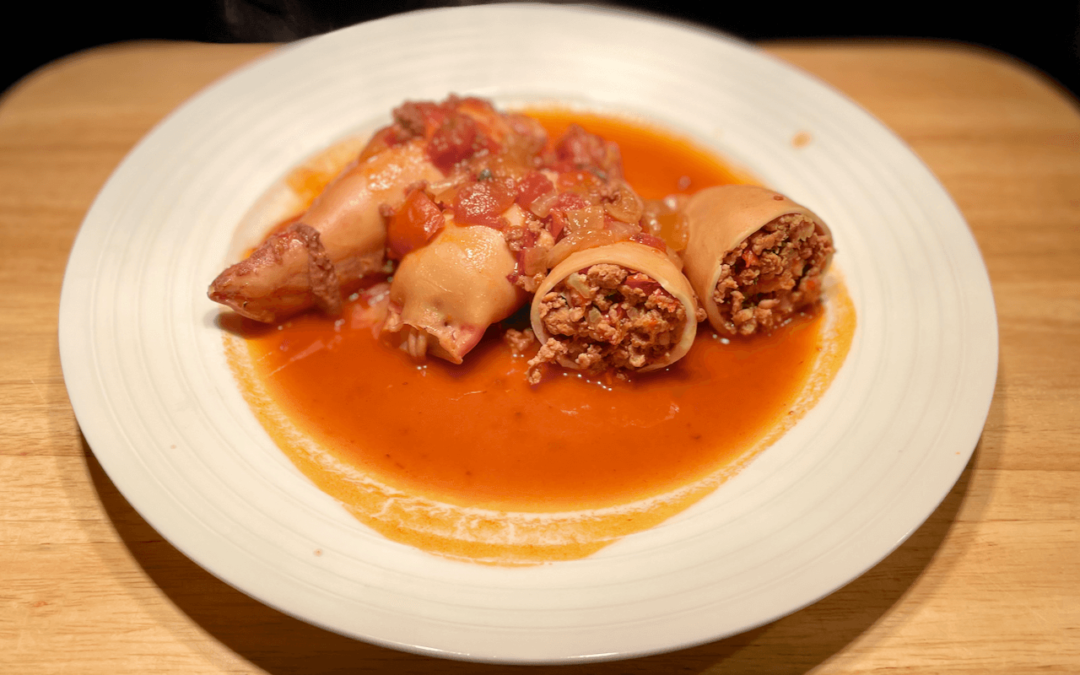 Portuguese Stuffed Squid 葡式酿鱿鱼