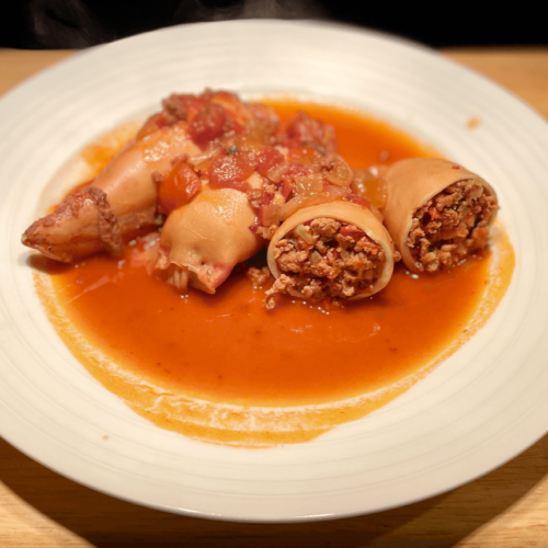 Portuguese Stuffed Squid
