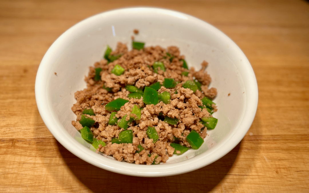 Miso Ground Pork(Nikumiso Gohan)味增肉末