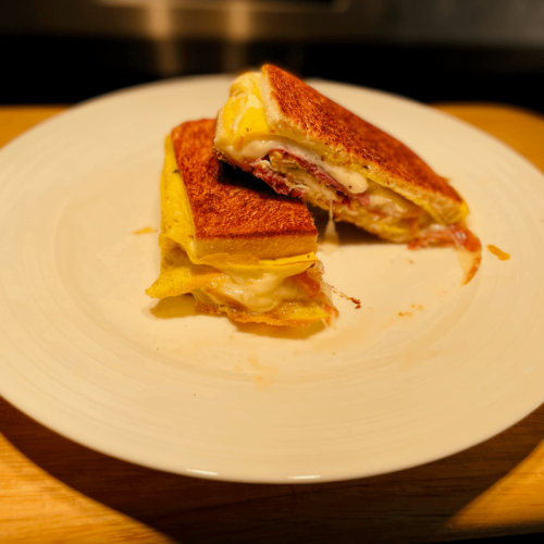cheese egg sandwich